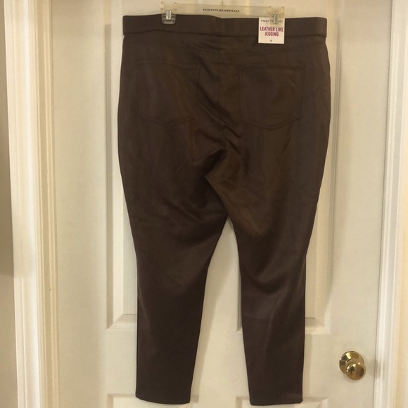 Vanilla Star Leather Like Jagging‘s size 3X New with tags, mint condition 10/10 - Picture 5 of 10